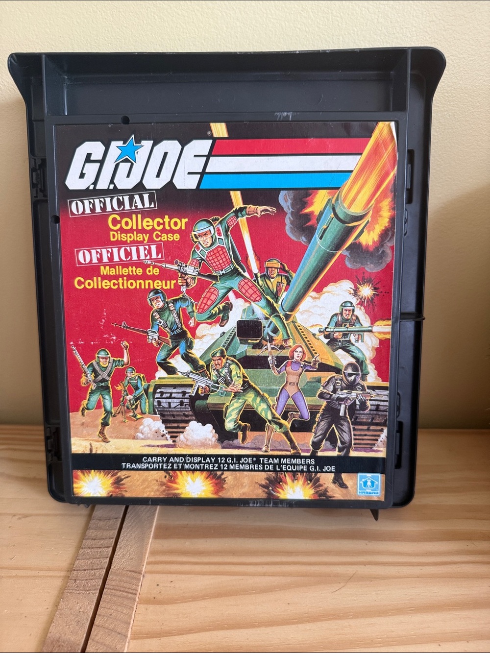 Hasbro G.I. Joe collector case and figures